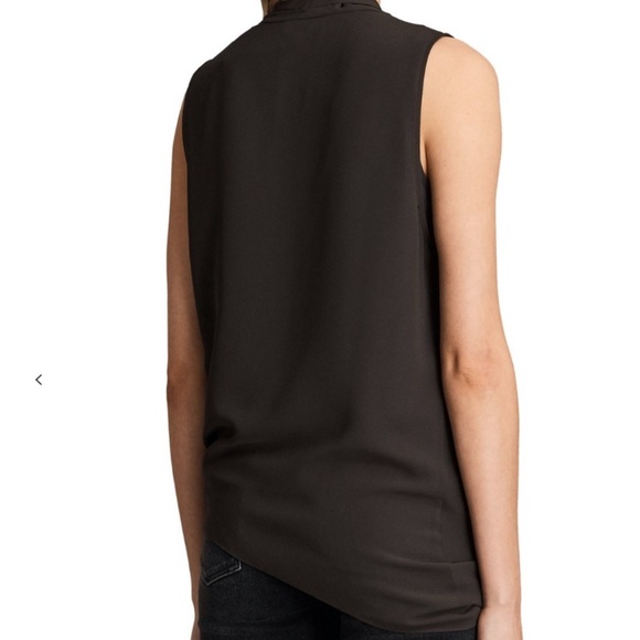 All Saints Ava Tie Top - Picture 3 of 8